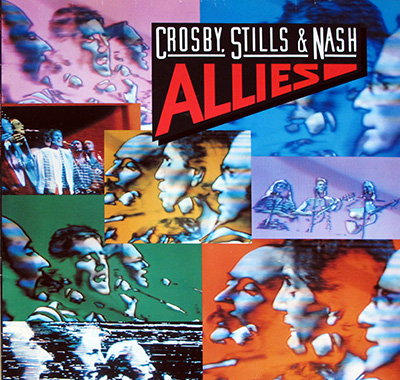 CROSBY STILLS NASH - Allies  album front cover vinyl record
